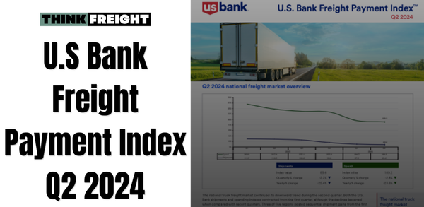 U.S Bank Freight Payment Index Q2 2024