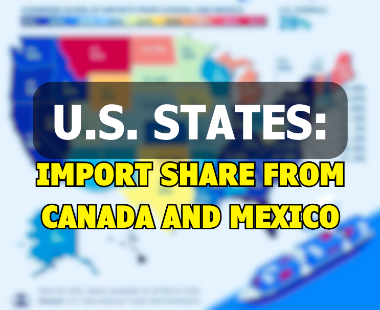 U.S. States That Import The Most